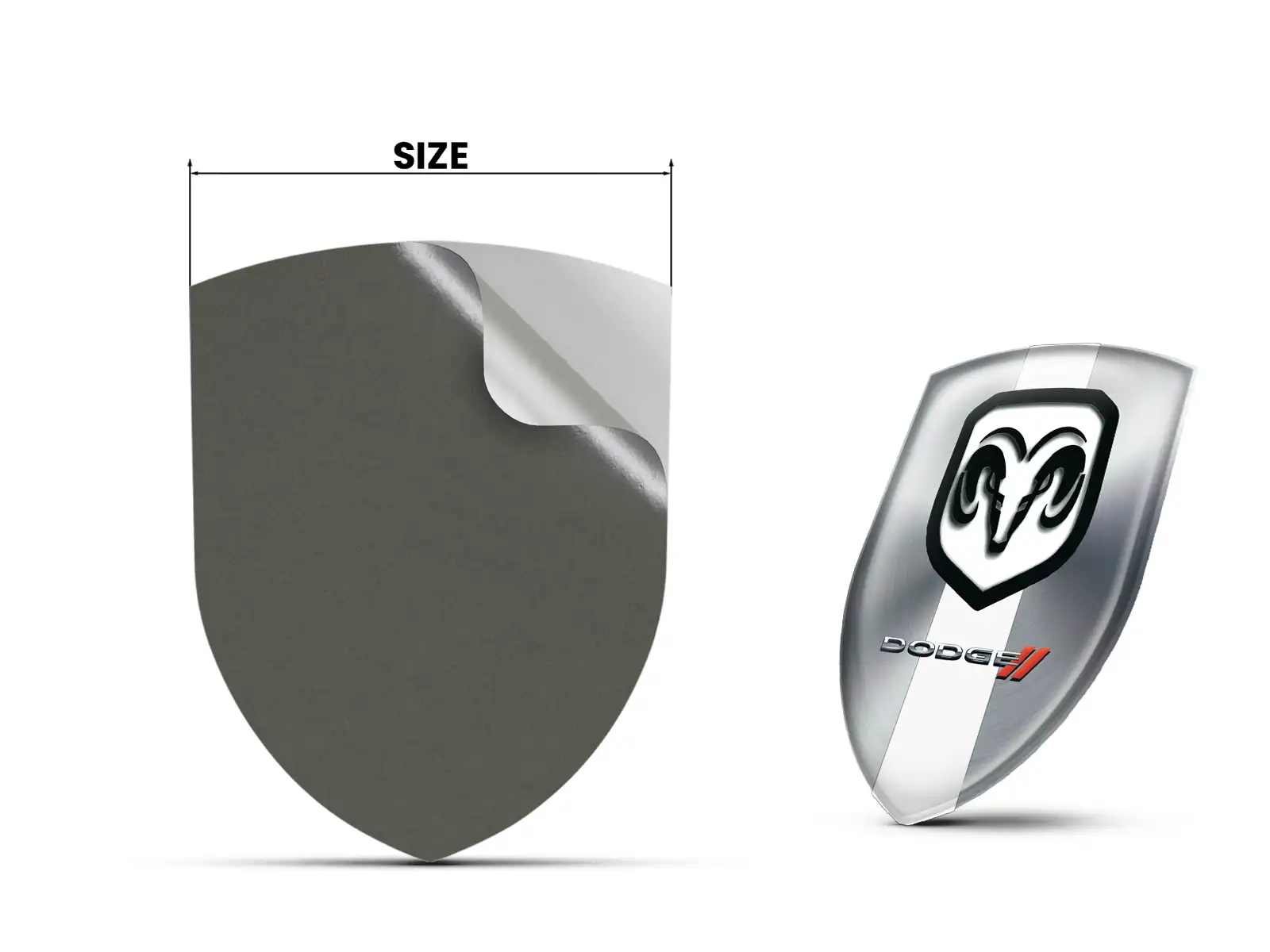 Dodge Badge Résine Premium Voitures Sport Haut de Gamme